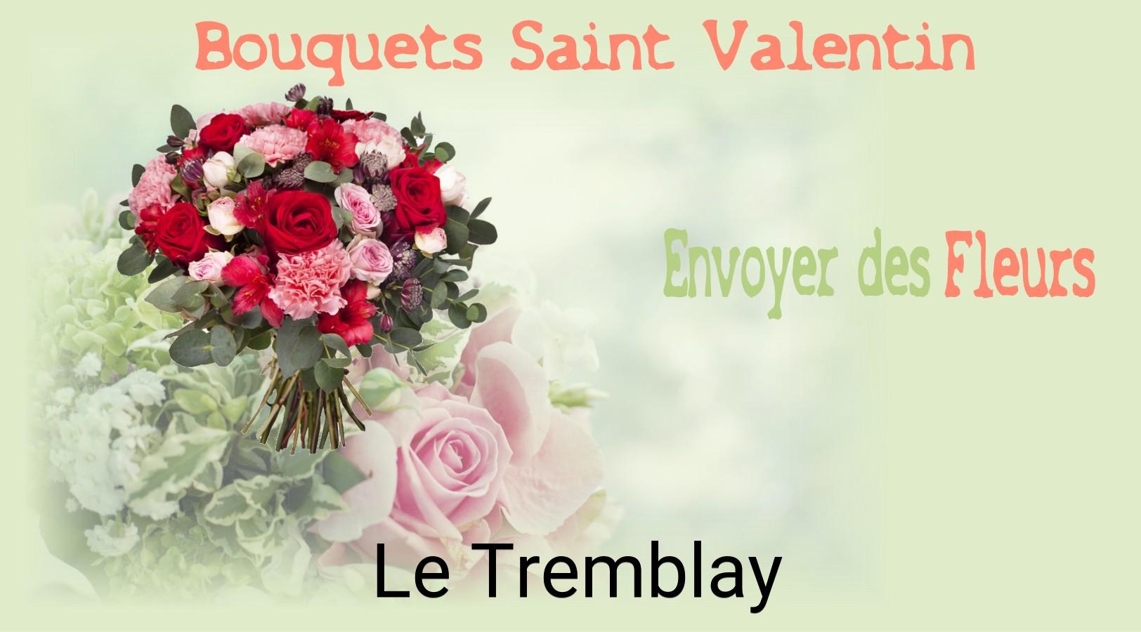 Roses de Saint-Valentin livrées à Le Tremblay